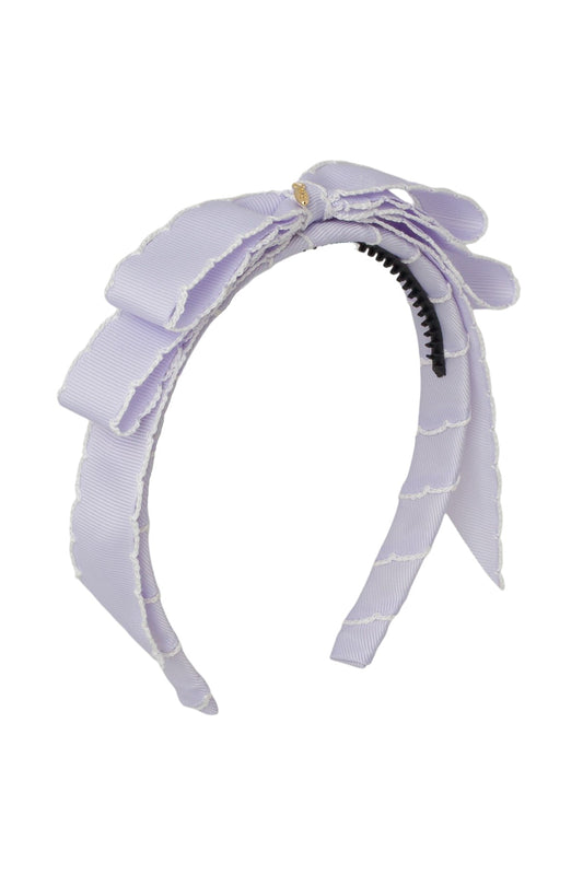 Doubled Matilda Moonstitch Headband - Lilac