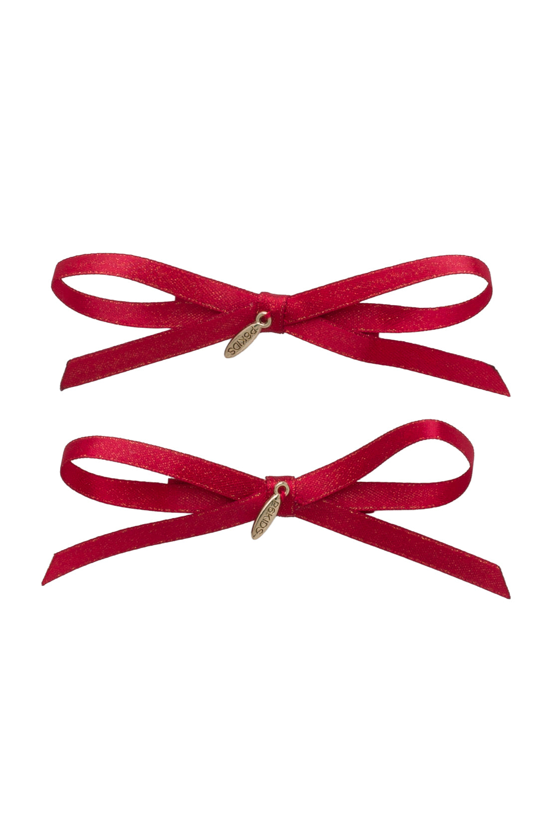 Gerber Clip Set of 2 - Red Glitter