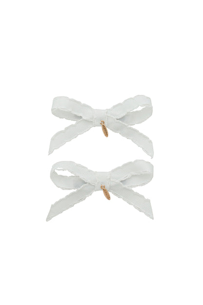 Gerber Moonstitch Clip Set of 2 - White