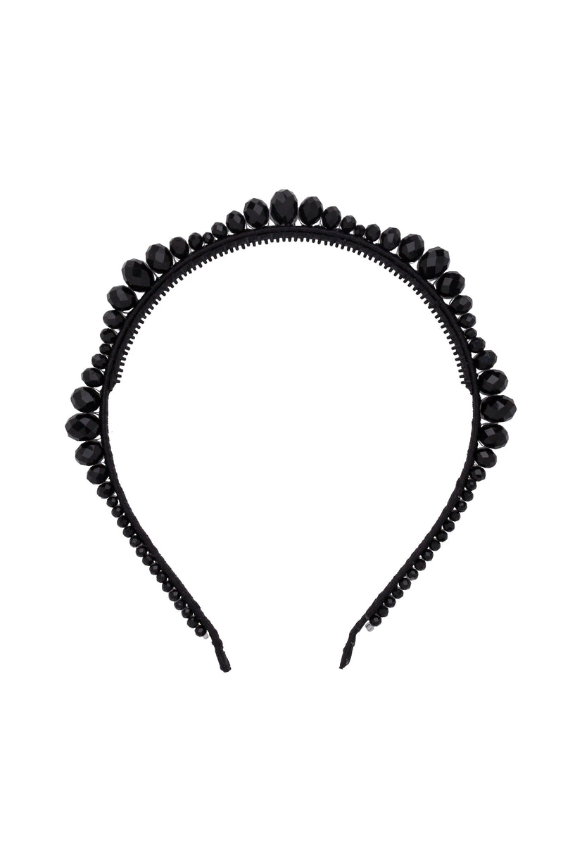 Glass Waves Headband - Black