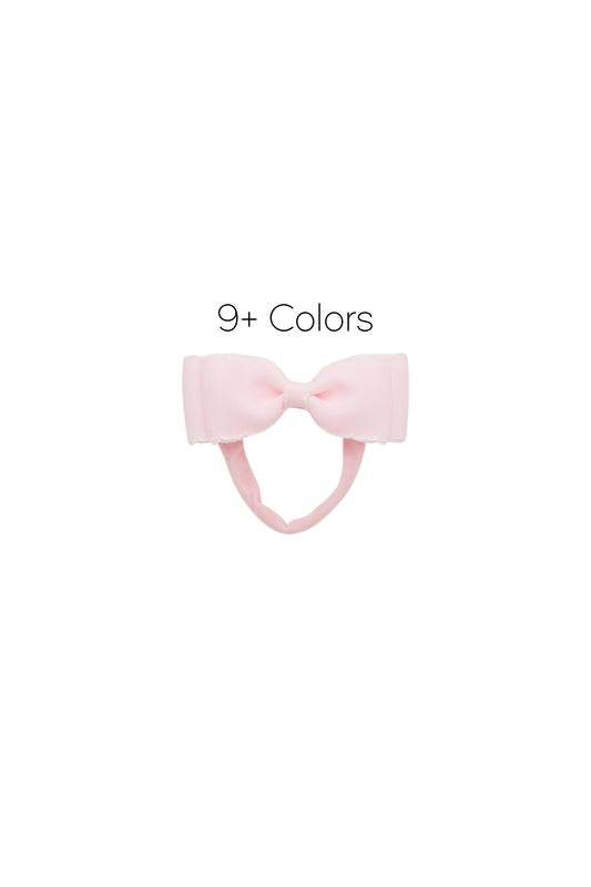 Heather Moonstitch Bow Newborn - Available in 10 Colors