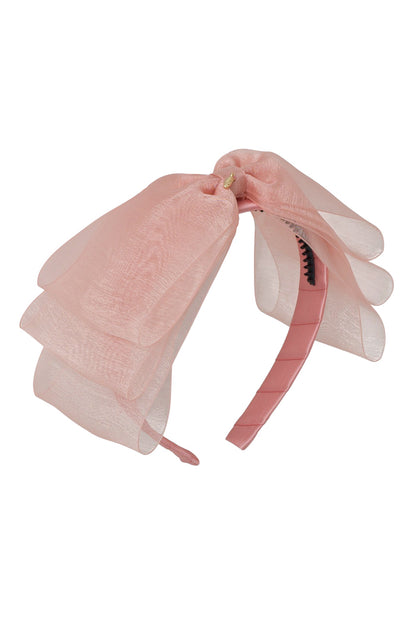 Heather Organza Headband - Sweet Nectar