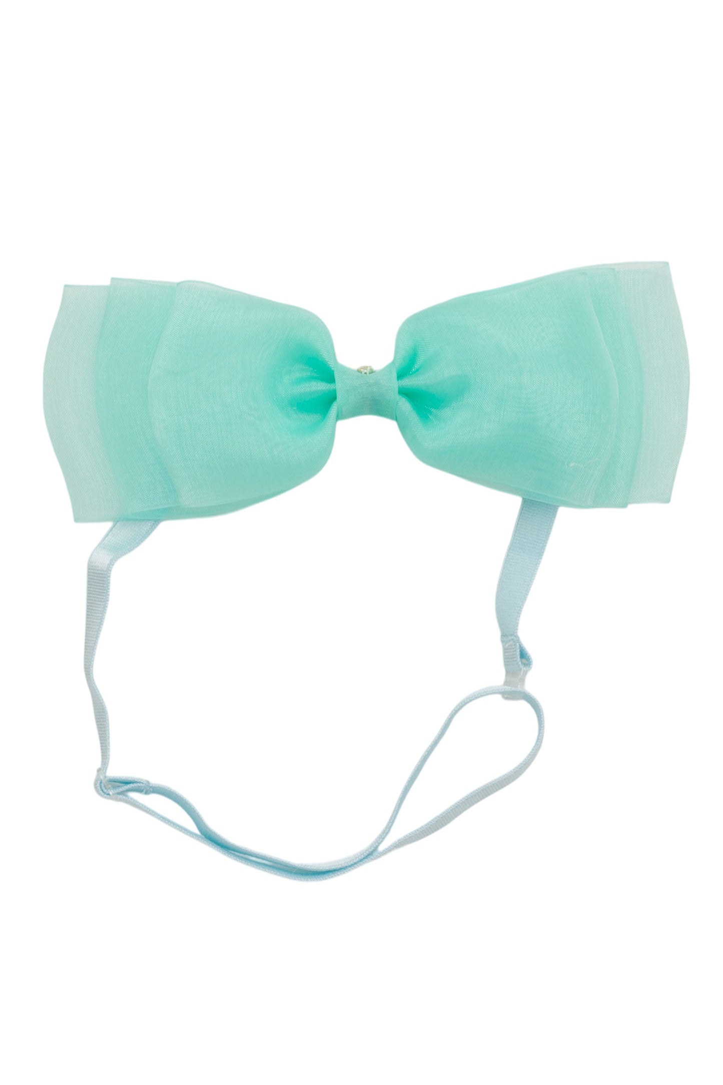 Heather Organza Wrap - Aqua Mint Green