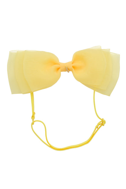 Heather Organza Wrap - Chamois Yellow