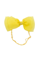 Heather Organza Wrap - Lemon (Handmade in the USA!)