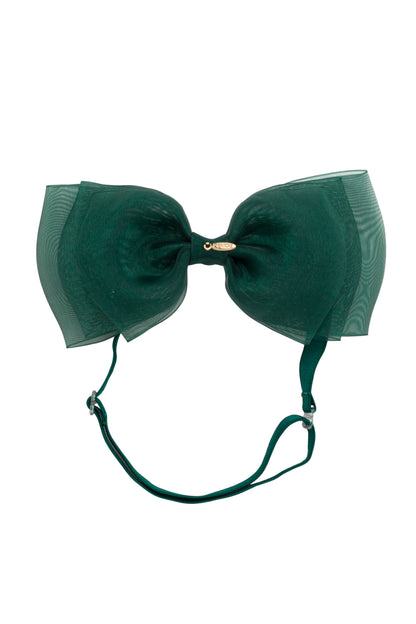 Heather Organza Wrap - Spruce Green