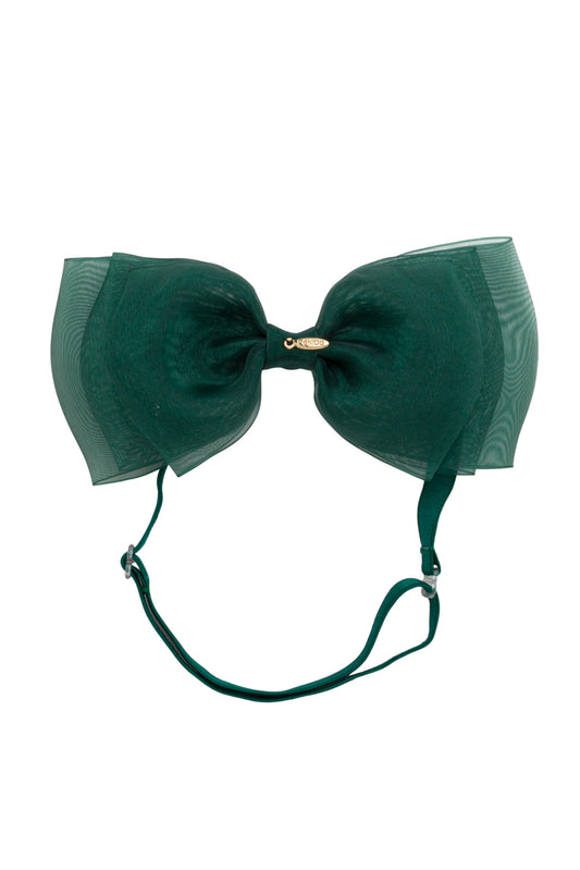 Heather Organza Wrap - Spruce Green