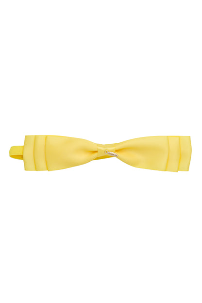 Heather Satin Wrap - Lemon Yellow