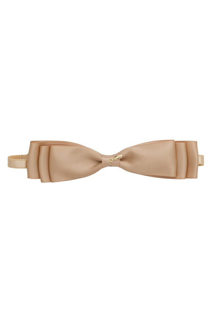 Heather Satin Wrap - Tan