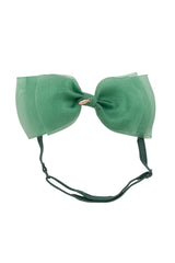 Heather Organza Wrap - Green (Handmade in the USA!)