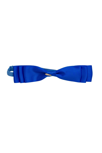 Heather Satin Wrap - Cobalt Blue