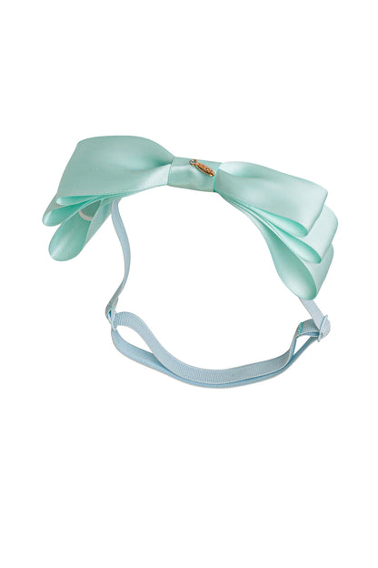 Heather Wrap Satin - Aqua