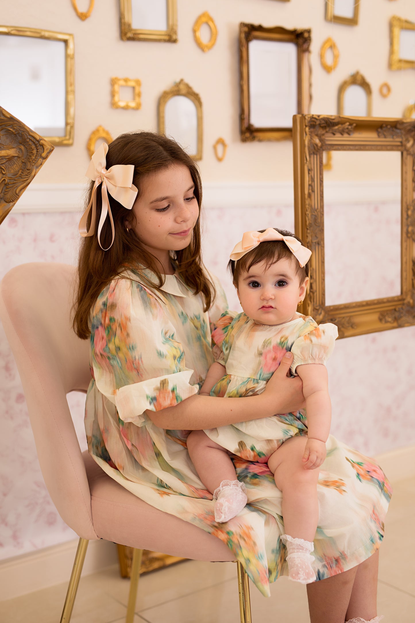 Noa Bow Clip - Camel