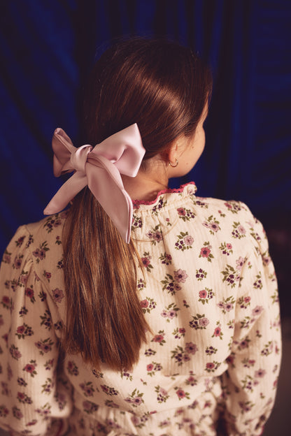 Prima Viscose Hair Sash - Dove White