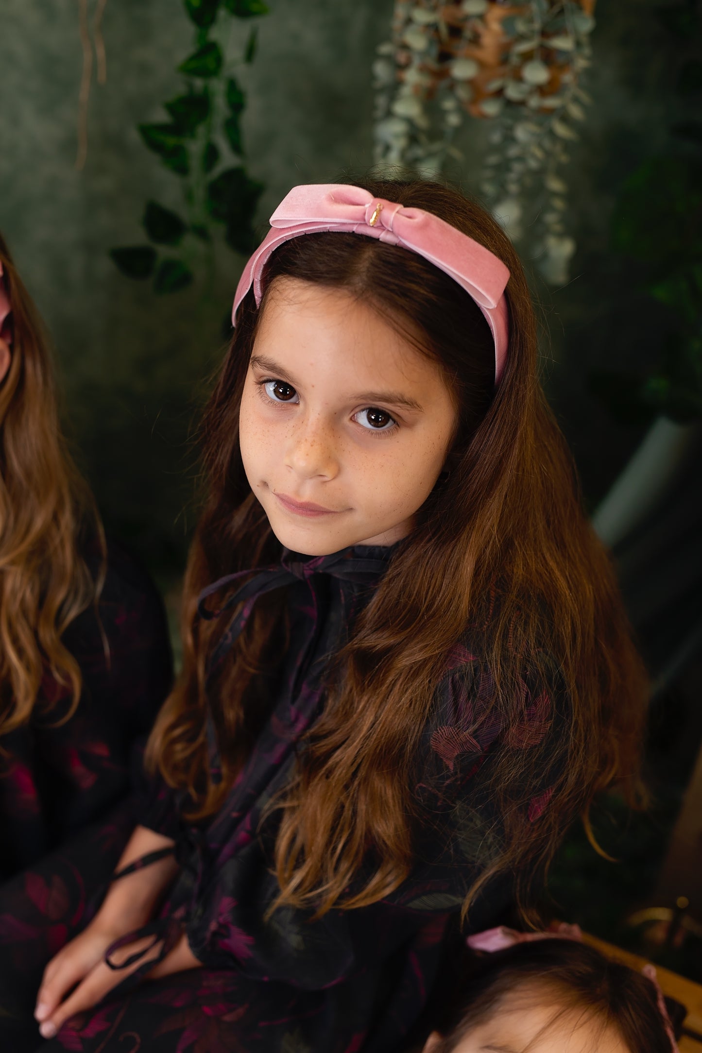 Matilda Velvet Headband - Black