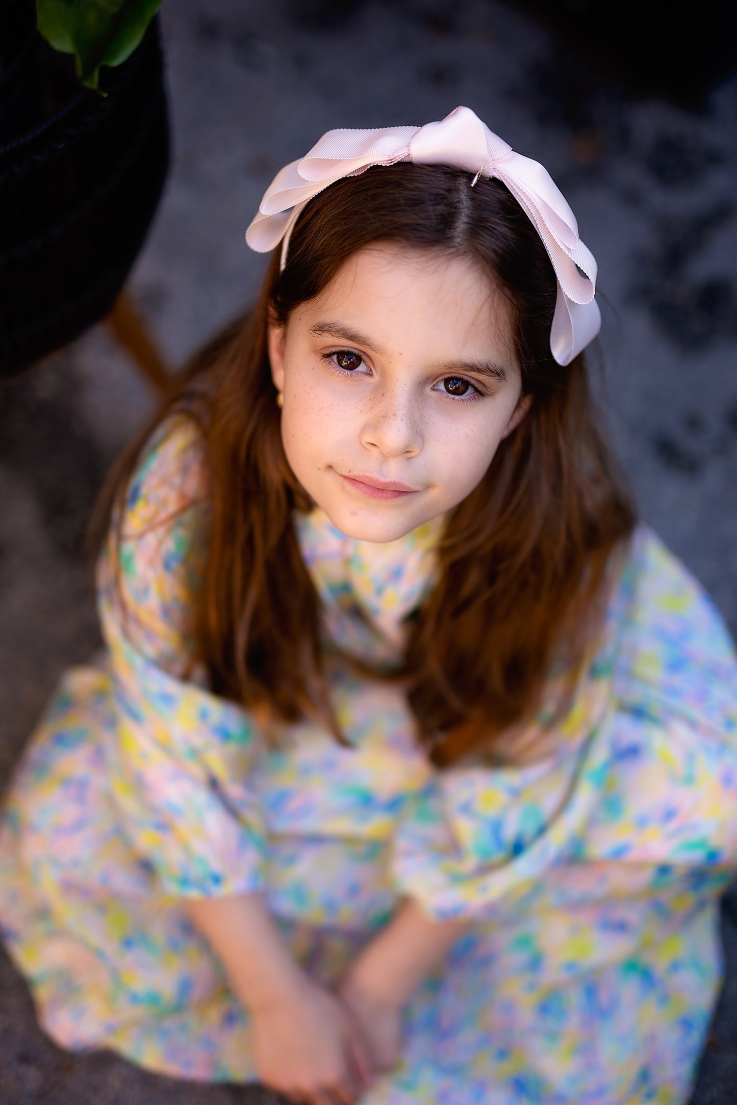 Knotted Heather Duo Headband - Palest Pink