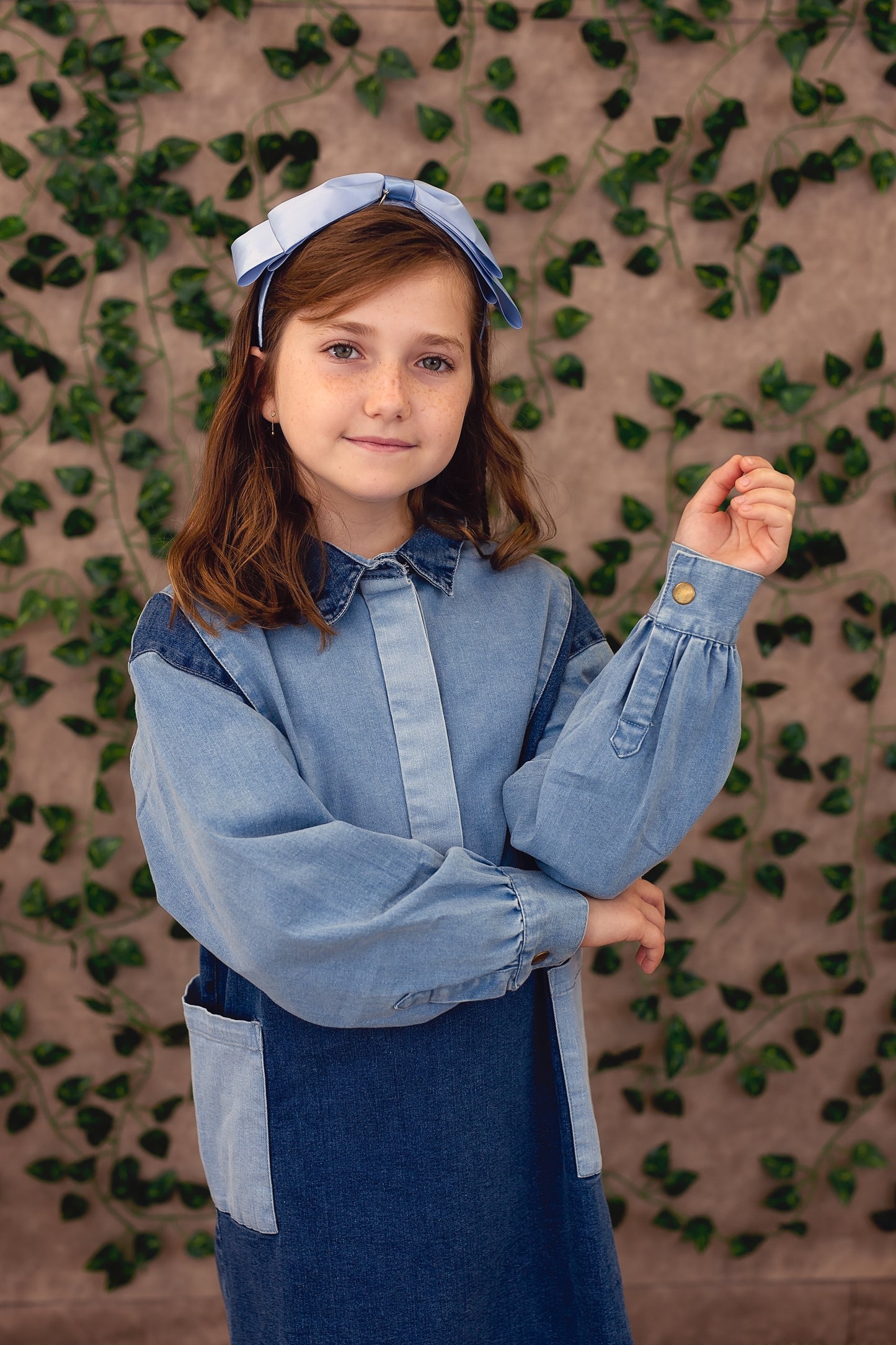 Heather Headband - Smoke Blue