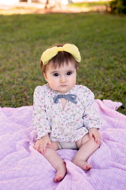 Heather Organza Wrap - Chamois Yellow