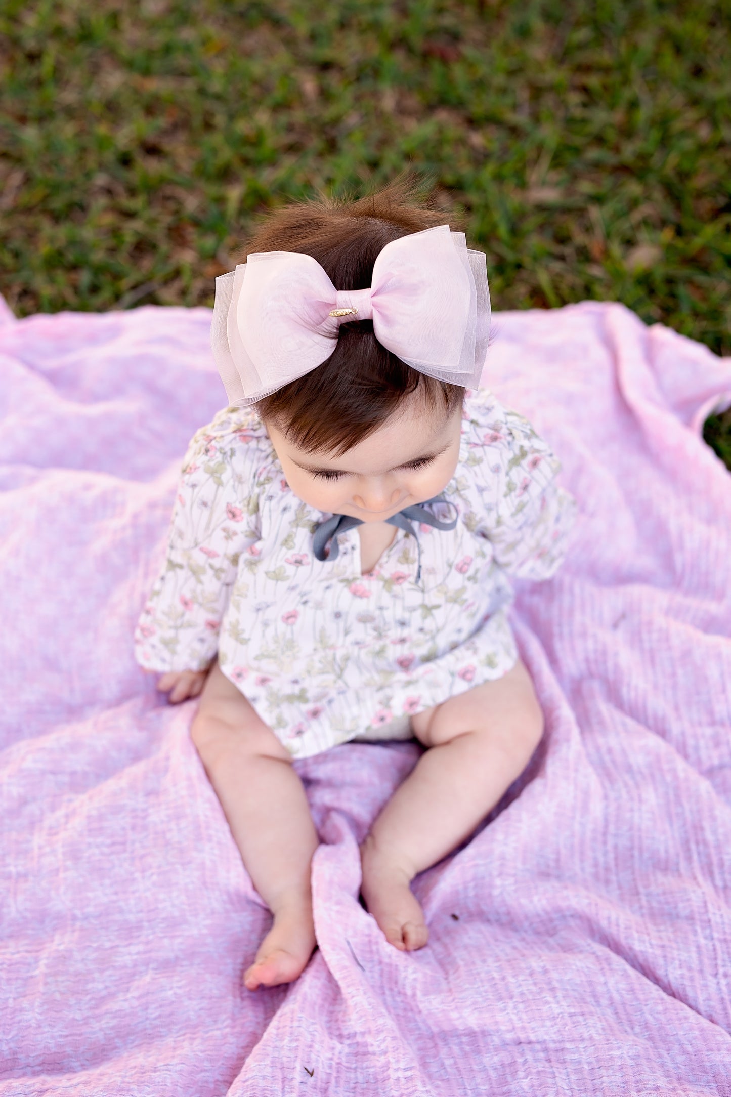 Heather Organza Wrap - Baby Pink (Handmade in the USA!)