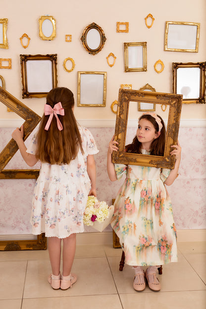 Noa Bow Clip - Camel