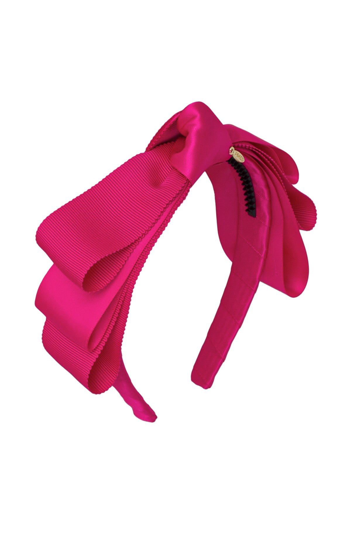Knotted Heather Duo Headband - Hot Pink