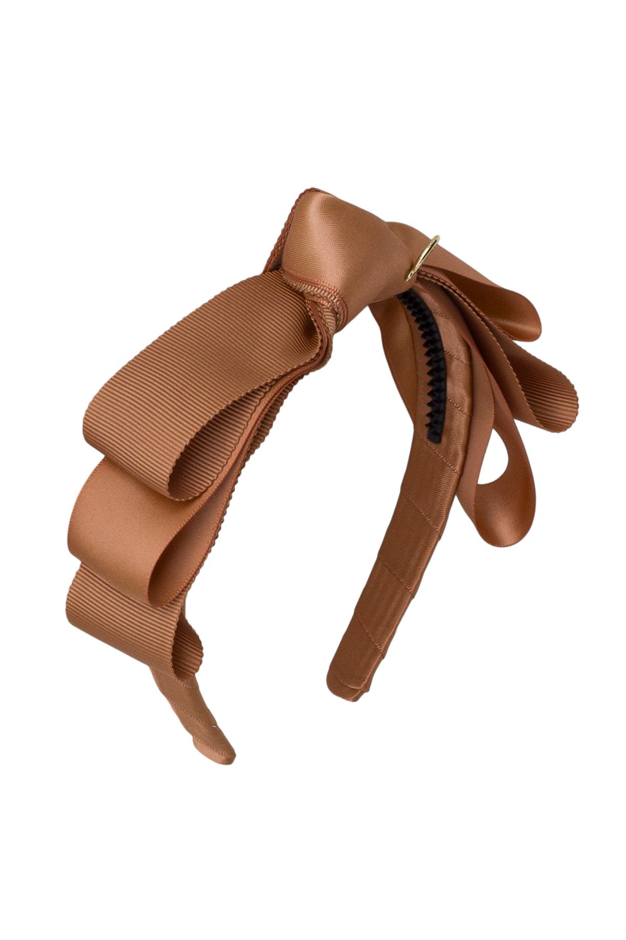 Knotted Heather Duo Headband - Camel