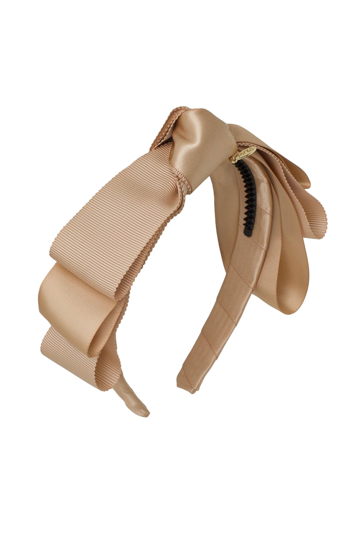 Knotted Heather Duo Headband - Tan