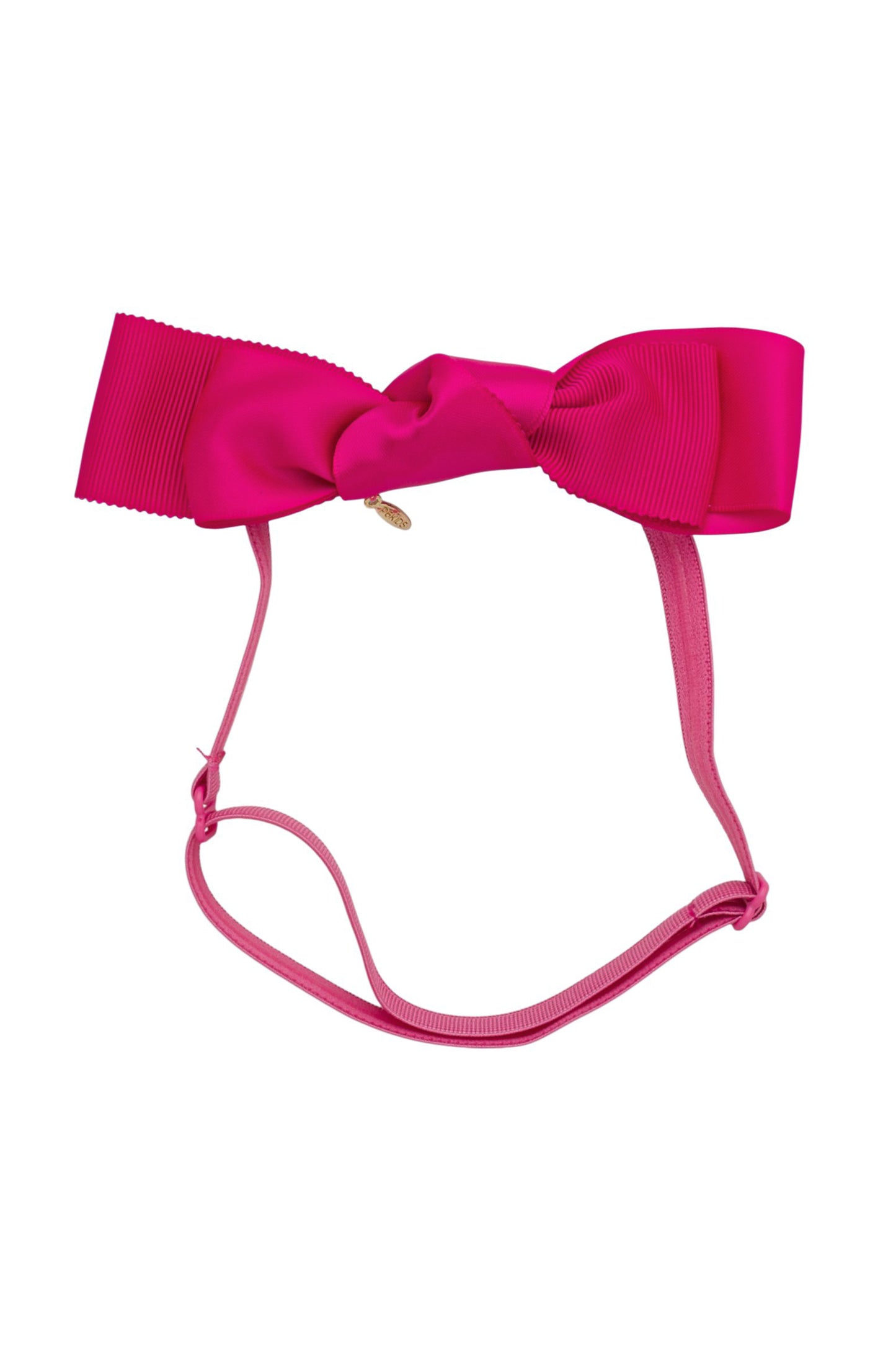 Knotted Heather Duo Wrap - Hot Pink