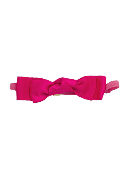 Knotted Heather Duo Wrap - Hot Pink