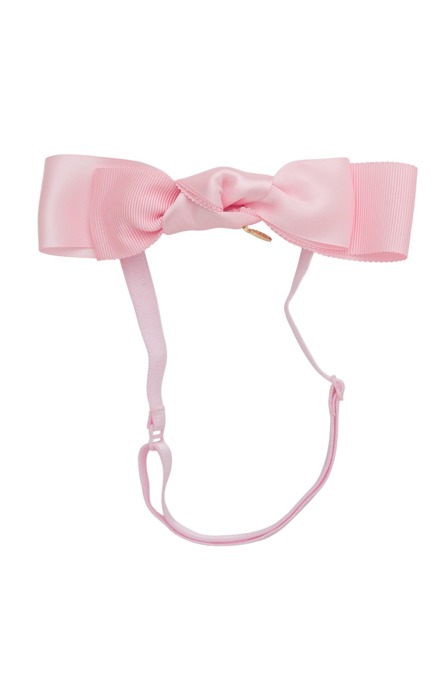 Knotted Heather Duo Wrap - Powder Pink