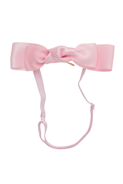 Knotted Heather Duo Wrap - Powder Pink