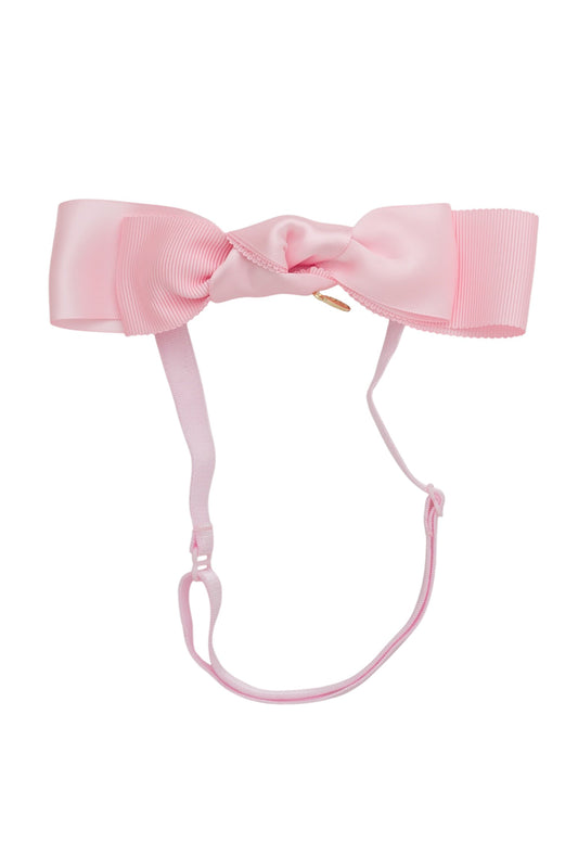 Knotted Heather Duo Wrap - Powder Pink