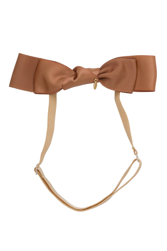 Knotted Heather Duo Wrap - Camel