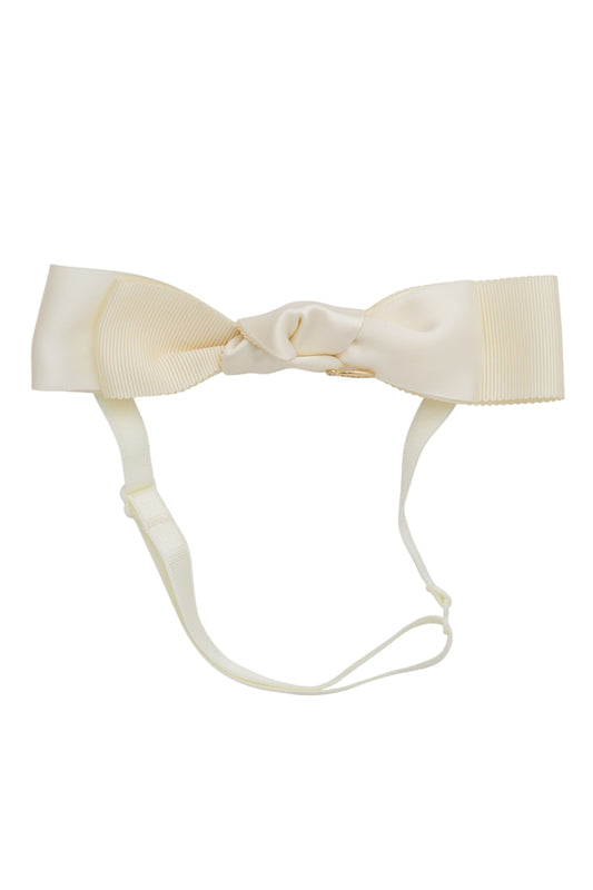 Knotted Heather Duo Wrap - Ivory