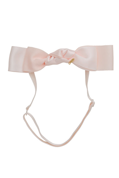 Knotted Heather Duo Wrap - Palest Pink