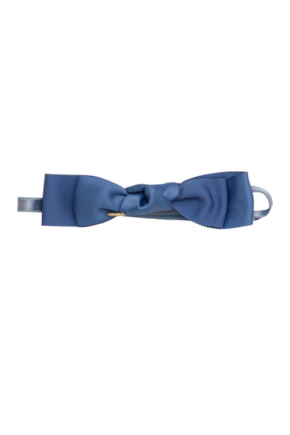 Knotted Heather Duo Wrap - Smoke Blue