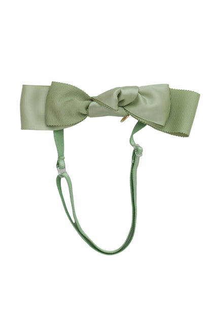 Knotted Heather Duo Wrap - Spring Moss