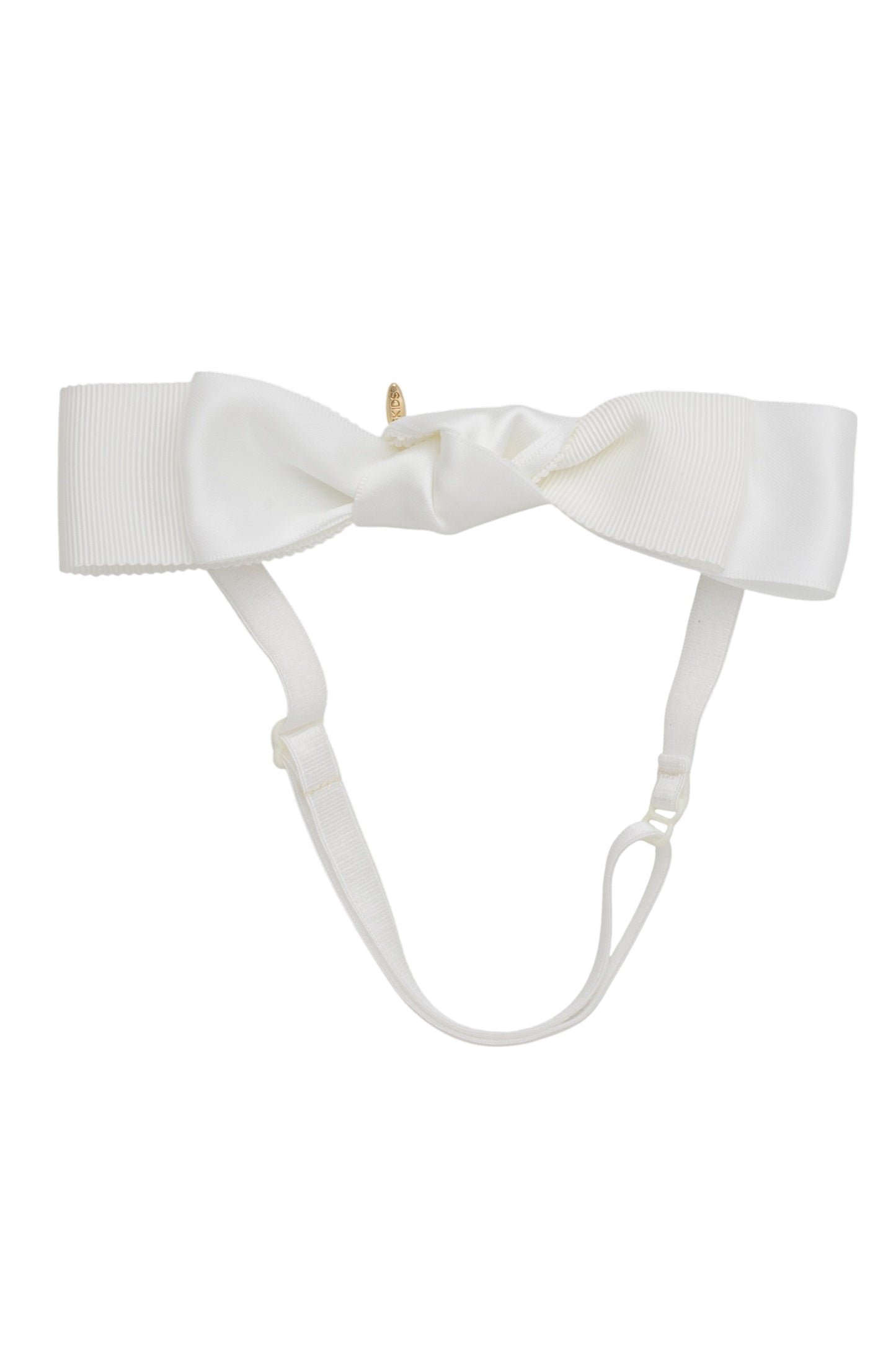 Knotted Heather Duo Wrap - White