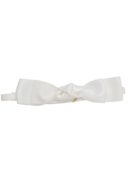 Knotted Heather Duo Wrap - White