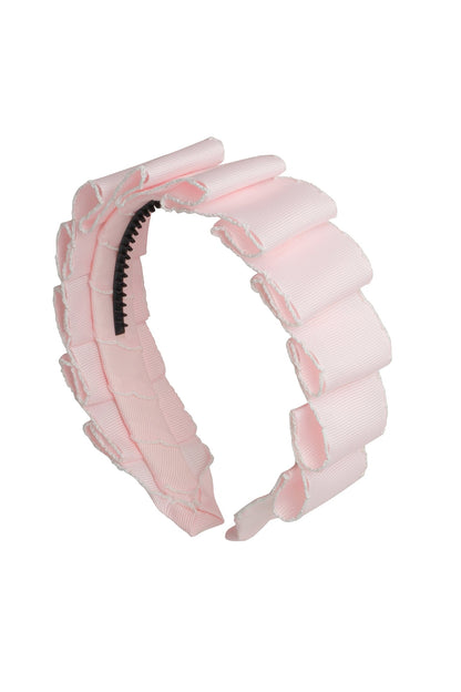 Layered Moonstitch Headband - Powder Pink