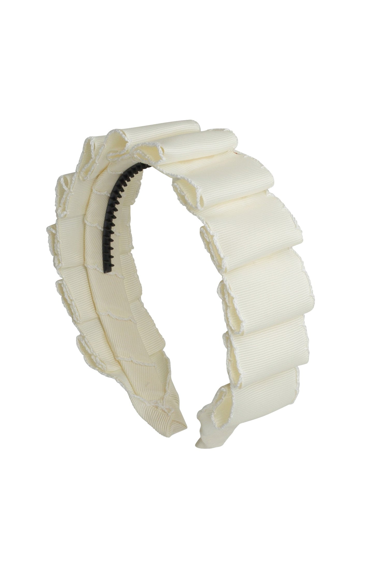 Layered Moonstitch Headband - Ivory
