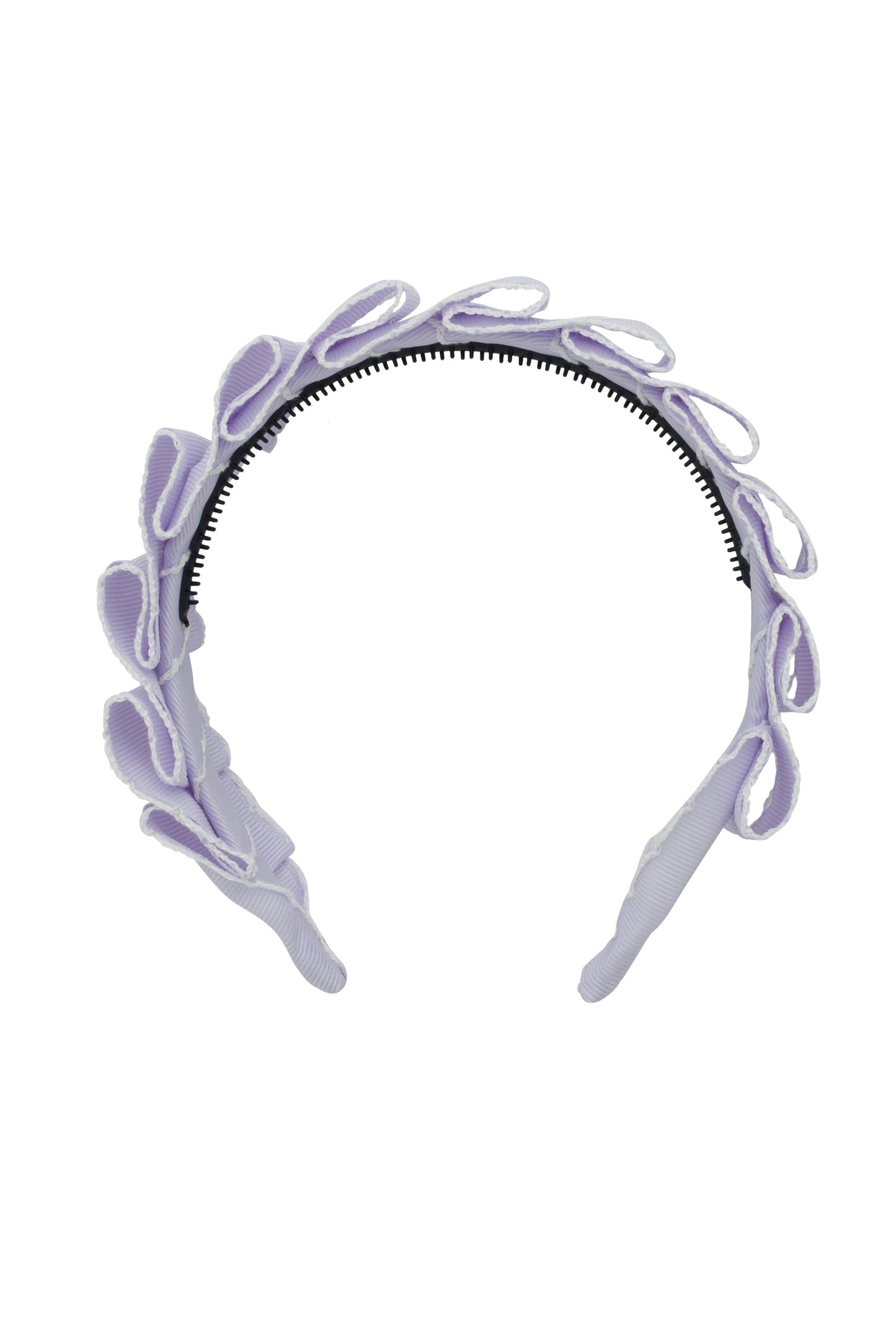Layered Moonstitch Headband - Lilac