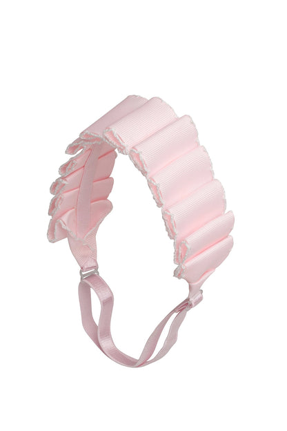 Layered Moonstitch Wrap - Powder Pink