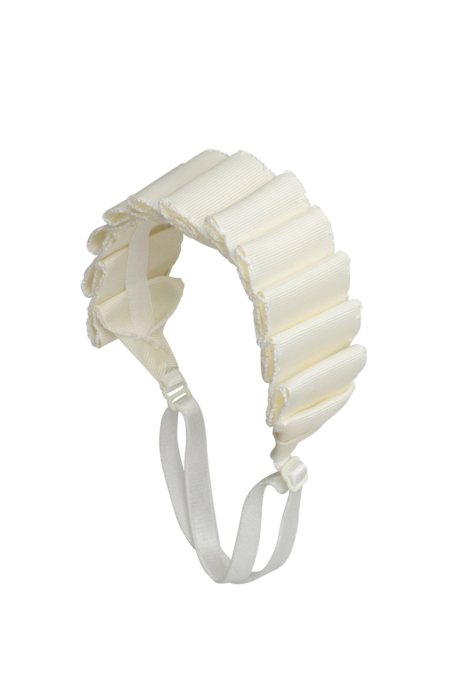Layered Moonstitch Wrap - Ivory