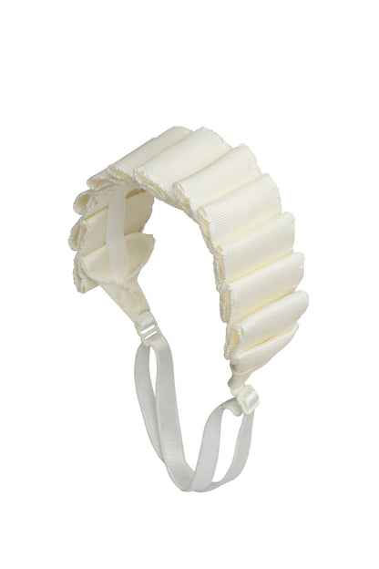 Layered Moonstitch Wrap - Ivory