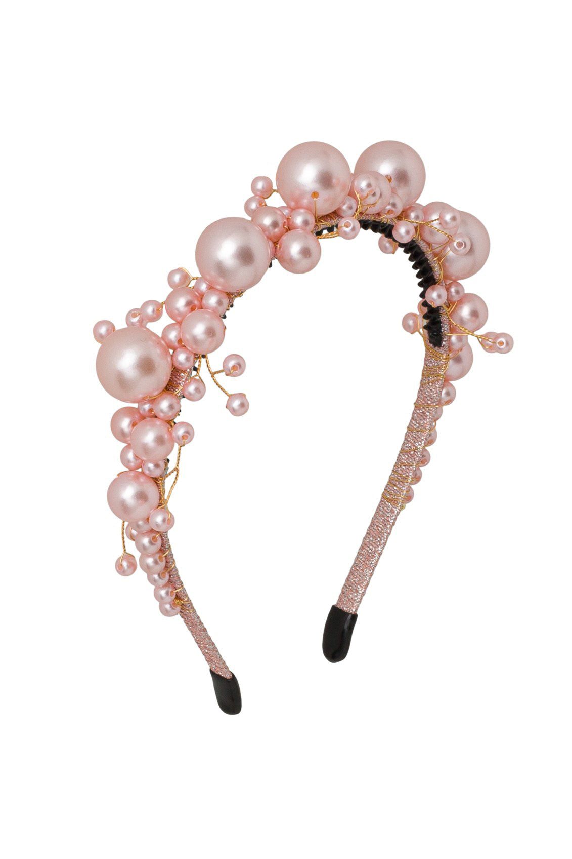 Little Duchess Headband - Blush Pearl