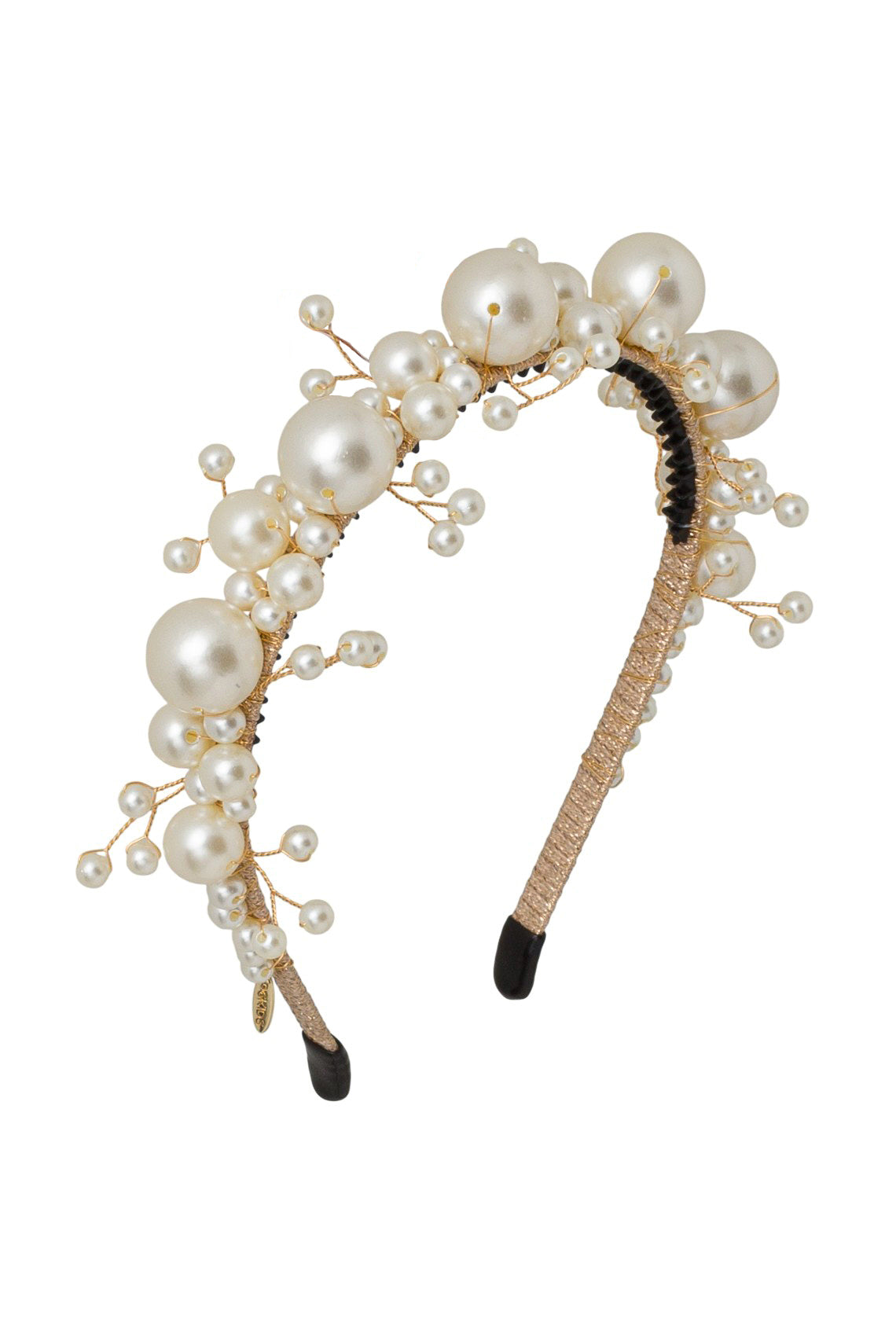 Little Duchess Headband - Ivory Pearl