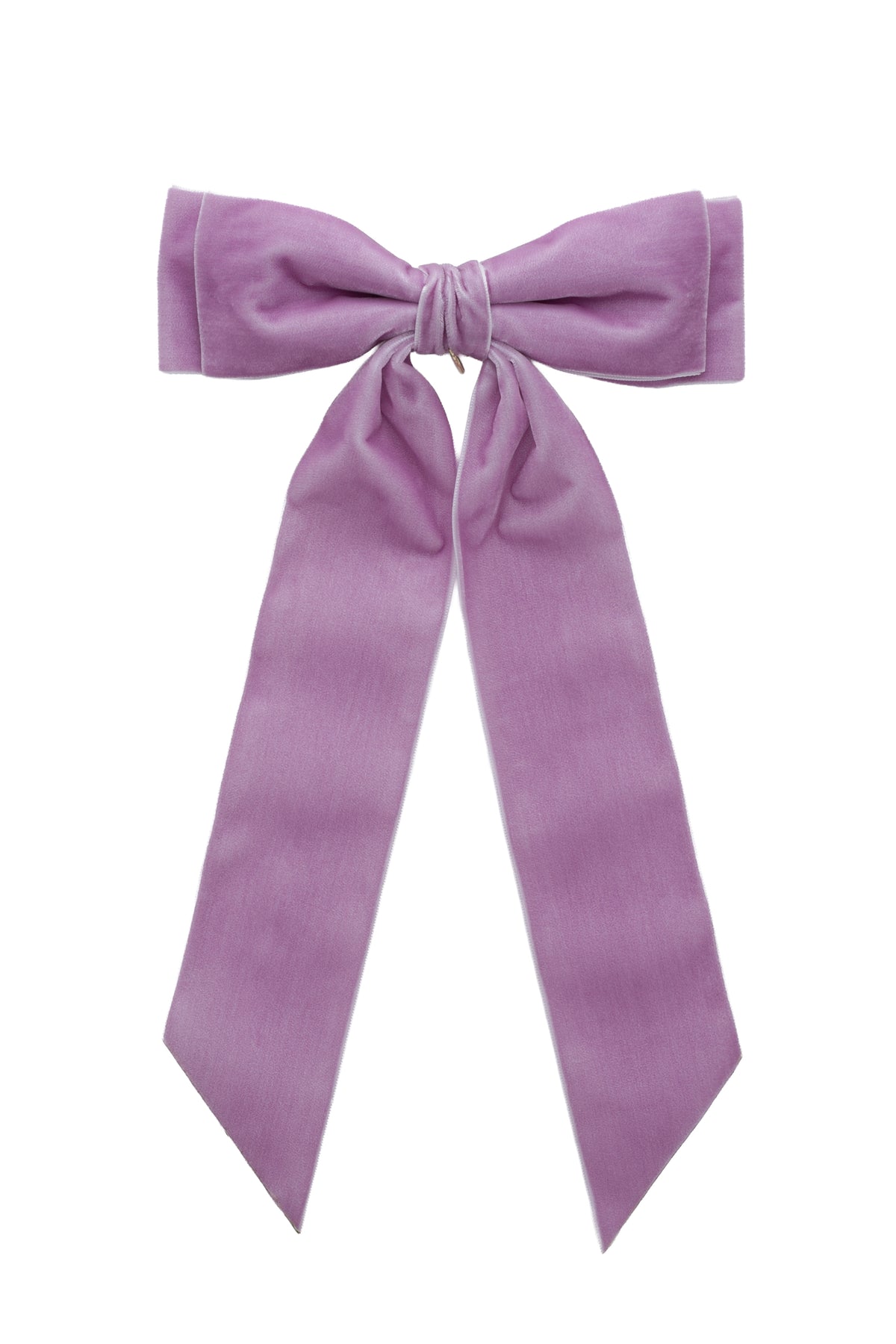 Madeline Velvet Clip - Lilac Fresco