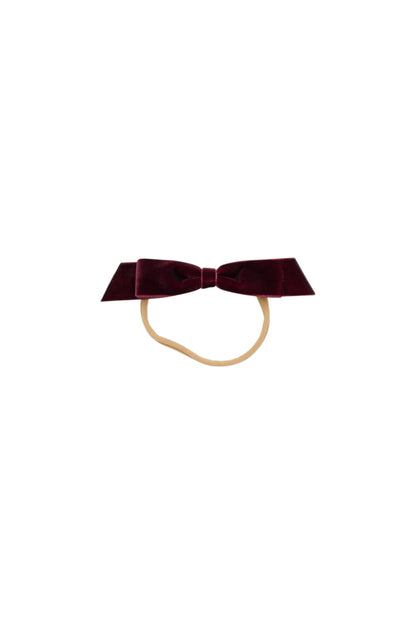 Matilda Velvet Bow Newborn - Available in 10+ Colors