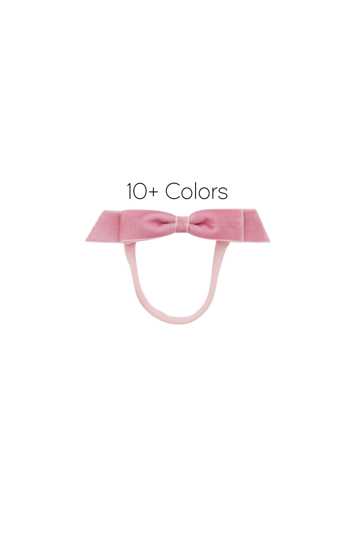 Matilda Velvet Bow Newborn - Available in 10+ Colors